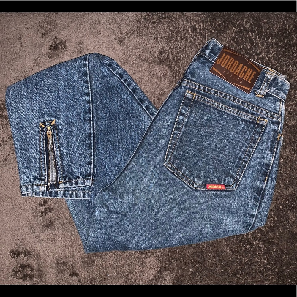 Vintage 90s Jordache Zipper bottom jeans